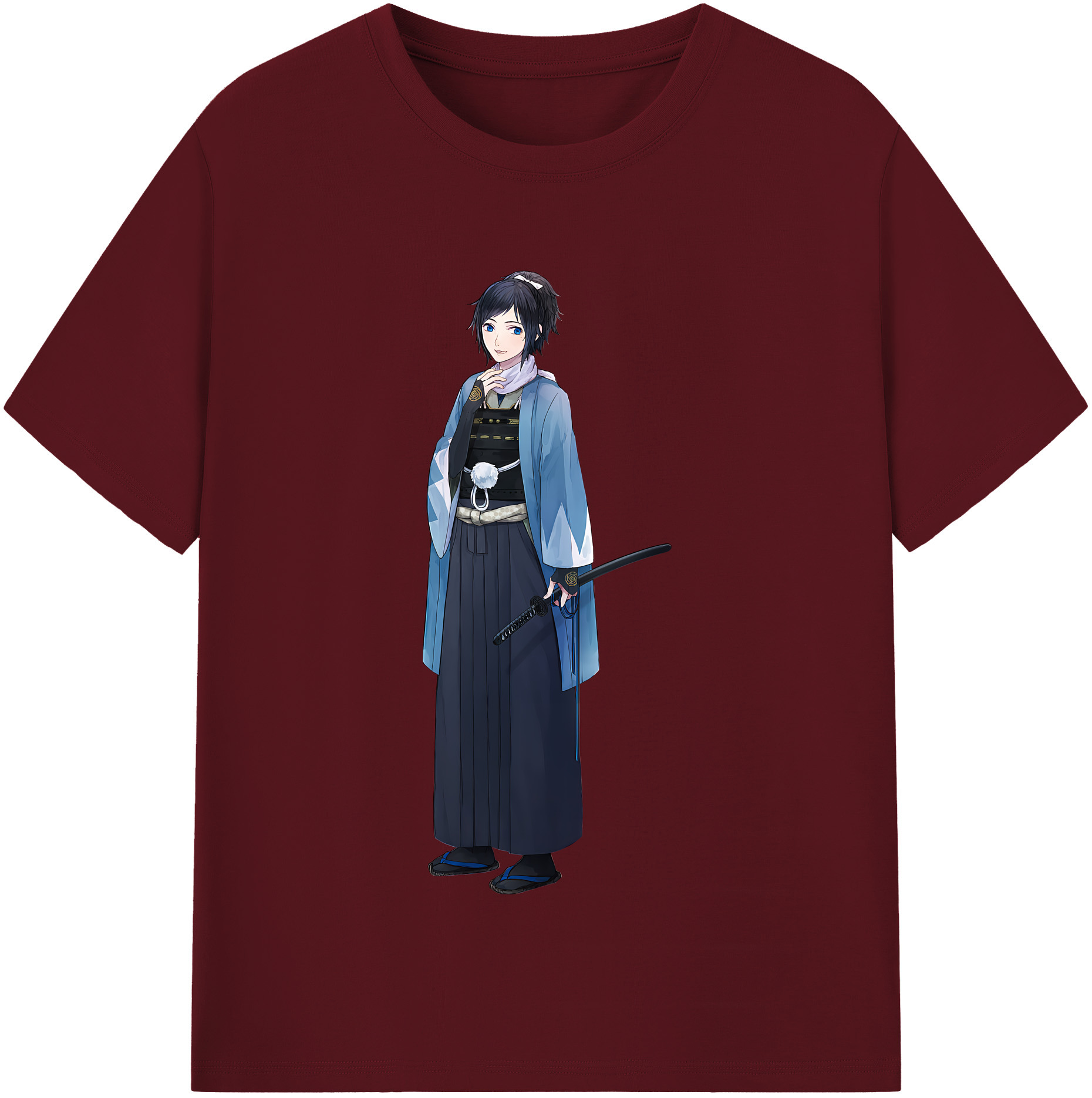 （画像用） 刀剣乱舞 Touken Ranbu 綿100％半袖Tシャツ（フロントプリント）